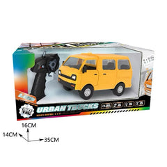 Boxed toy van with remote control, labeled 'Urban Trucks', on a white background available at Juniors Toys