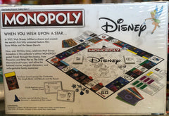 Disney Monopoly board game packaging with Tinker Bell on a white background available at Juniors Toys