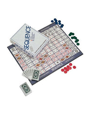 Sequence board game set with cards and pieces availbale at Juniors Toys
